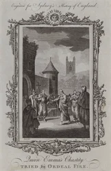 La chasteté de la reine Emma mise à l