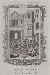 Mort tragique de Jacob Van Artevelde