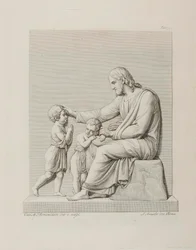 Le Christ bénissant les enfants