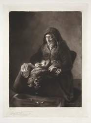 La mère de Rembrandt, 19e-20e siècle