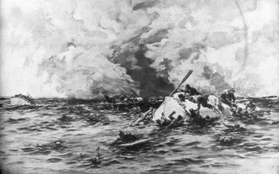 Les canots de sauvetage du RMS Lusitania, 7 mai 1915, 1926