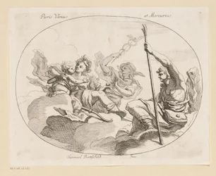 Pâris, Vénus et Mercure