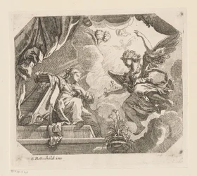 Annonciation à Marie (série Opera Varia Historica, Poetica & Iconologica)