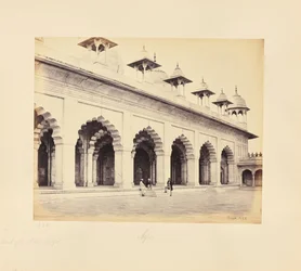 Agra ; la façade de la Moti Masjid