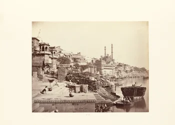 Bénarès ; la grande mosquée d