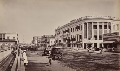 Calcutta. Old Court House Street