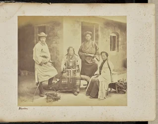 Darjeeling ; groupe de Bhutias