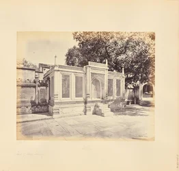 Delhi ; le tombeau de Mirza Jehangir. C