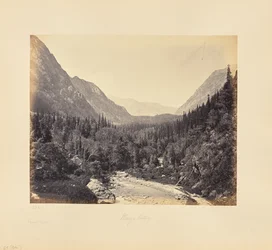 Vue générale de la vallée de Wanga