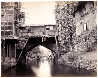 Sur le canal de Marqual, Cachemire