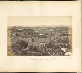 Ootacamund ; vue générale vers l