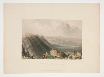 Vue depuis le mont Washington, illustration pour Nathaniel Parker Willis