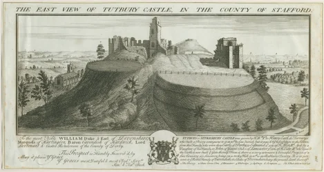 Château de Tutbury - Vue de l
