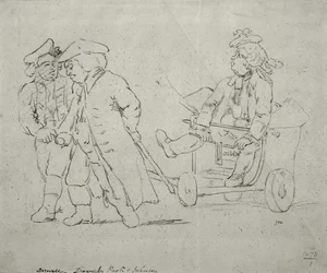 Les beautés pittoresques de Boswell" par Samuel Collings (fl.1780-90)