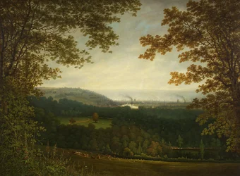 Vue de Bristol depuis Ashton Park