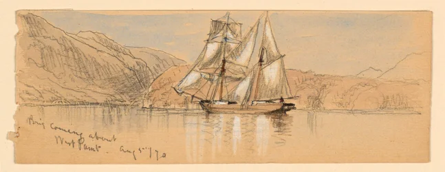 Brigantine virant de bord, West Point