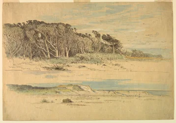 Dessin, Sea Girt, New Jersey, 11 septembre 1878