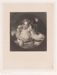 Deux enfants avec des boucles (Nature)