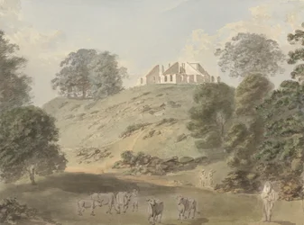 Le Bungalow à Colgong, près de Bhagalpur, après l