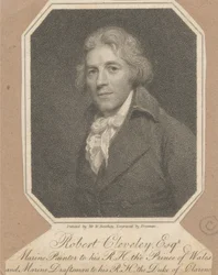 Robert Cleveley, Esqr., peintre marin de Son Altesse Royale le prince de Galles et dessinateur marin de Son Altesse Royale le duc de Clarence
