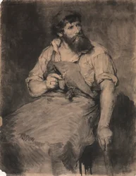 Forge, étude pour "Das Gericht"