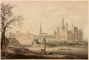 Un château français, 1770