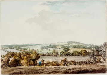 La Vieille Maison à la Grange et Barber Wood, 1787