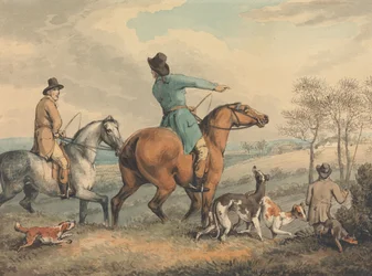 Chasse au lièvre : départ