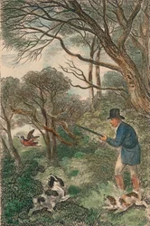 Chasse à la bécasse, 1819