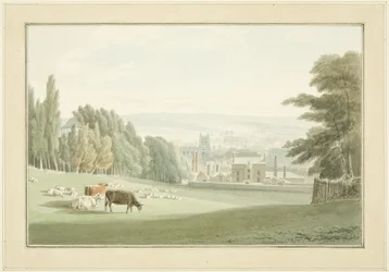 Bristol depuis le bas du Royal Fort, Tyndall