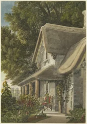 Le Pavillon, Broomwell House, Brislington, vers 1824