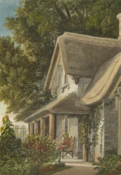 Le pavillon de Broomwell House, c. 1824