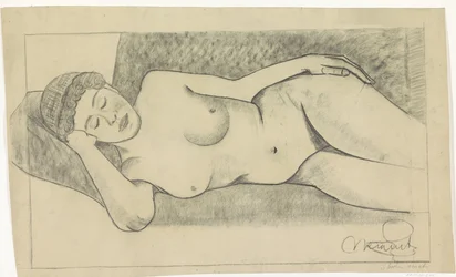 Femme nue allongée