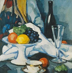 Fruits et vin, vers 1922