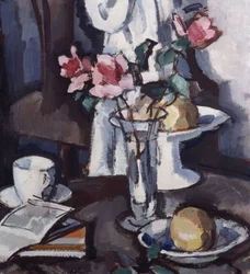 Nature morte avec roses rouges, vers 1931
