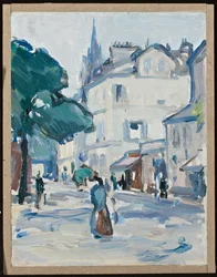 Scène de rue, Paris