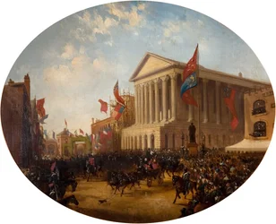 Le duc de Cambridge quittant l
