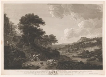 Paysage avec bergers dansant (Shephards Amusement)