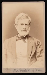 Portrait de M. Foster du Massachusetts, entre 1876 et 1880
