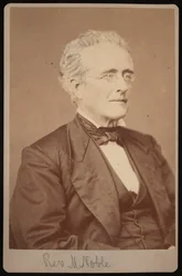 Portrait du Révérend Mason Noble 1809-1881, entre 1876 et 1880