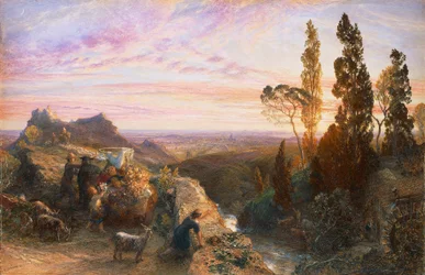Rêve dans les Apennins, vers 1864