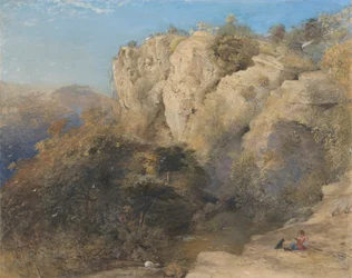 Paysage rocheux au Pays de Galles