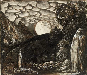 Bergers sous une pleine lune, vers 1829-1830