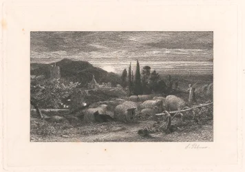 La lune montante