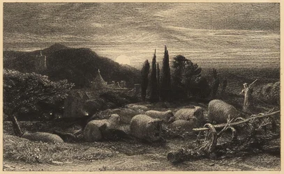 « La lune montante » ou « Une pastorale anglaise »