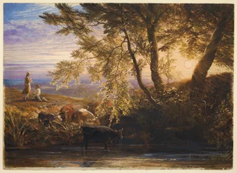 Le soleil couchant