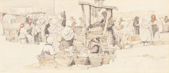 Un marché en plein air