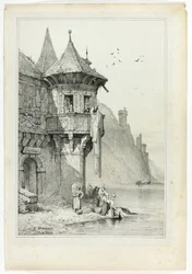 À Braubach sur le Rhin