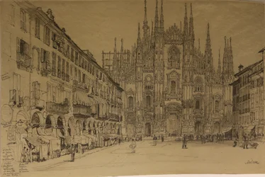 Cathédrale, Milan, date inconnue