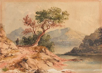 Paysage avec figure